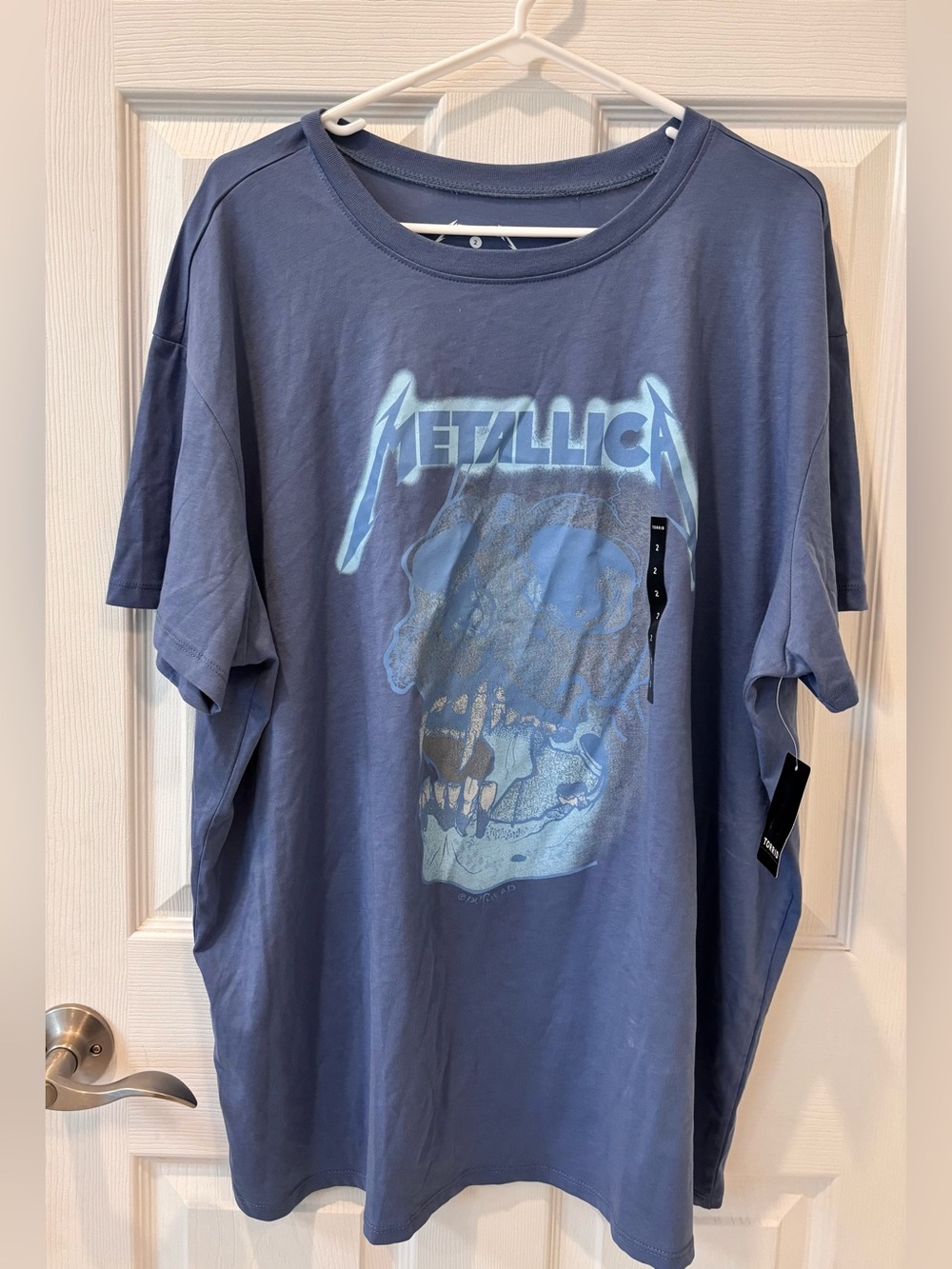 Torrid Metallica Blue Graphic Band T-Shirt